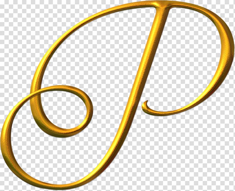 gold P illustration, Letter Alphabet Font, LETRAS transparent background PNG clipart