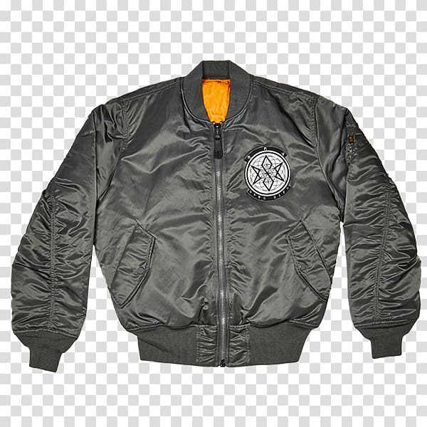 Leather jacket Sang Bleu Tattoo London T-shirt Clothing Motorcycle, Flight Jacket transparent background PNG clipart