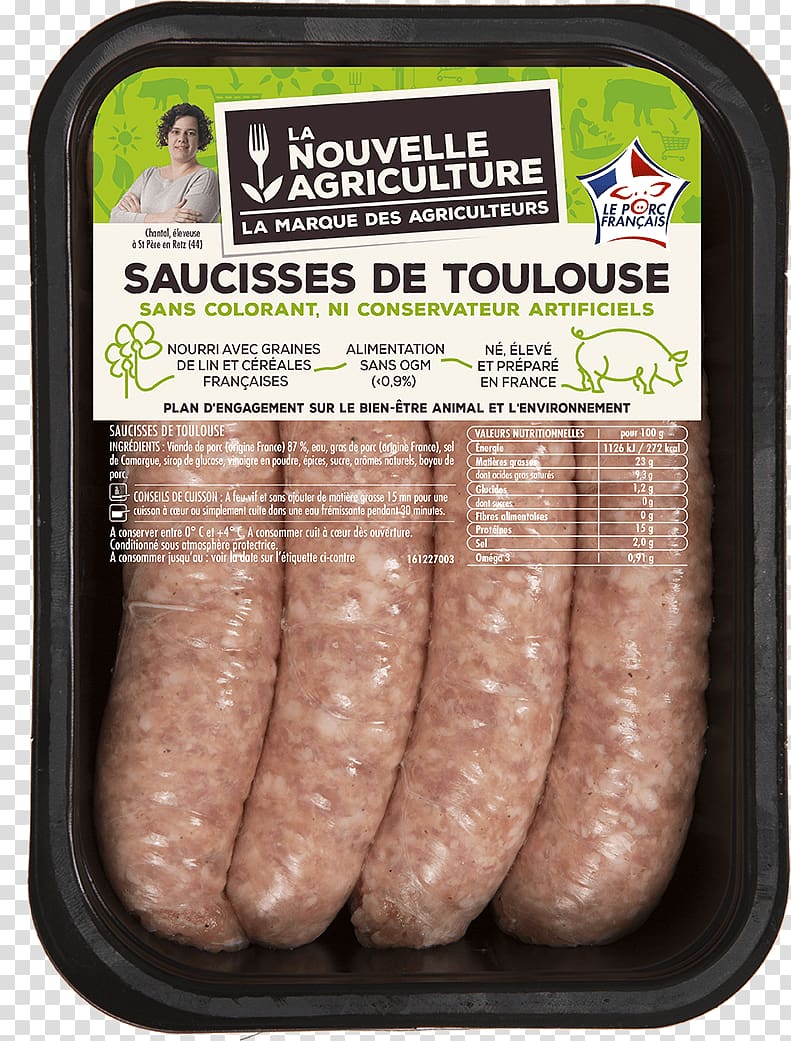 Bratwurst Domestic pig Thuringian sausage Boudin Cervelat, sausage transparent background PNG clipart