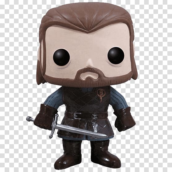 Eddard Stark Arya Stark Jon Snow Bran Stark Funko, toy transparent background PNG clipart