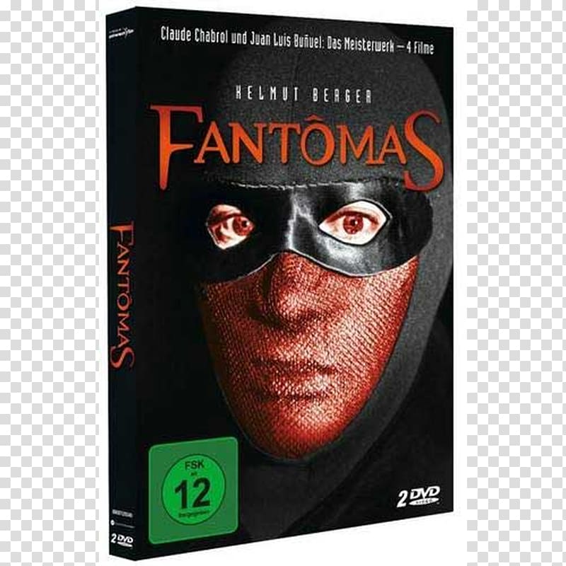 Fantômas Actor Filmography DVD, Fantomas transparent background PNG clipart