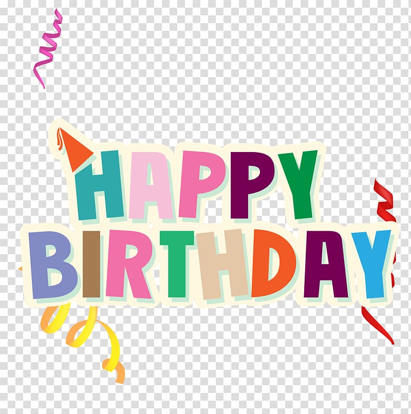 Happy birthday, english! transparent background PNG clipart | HiClipart