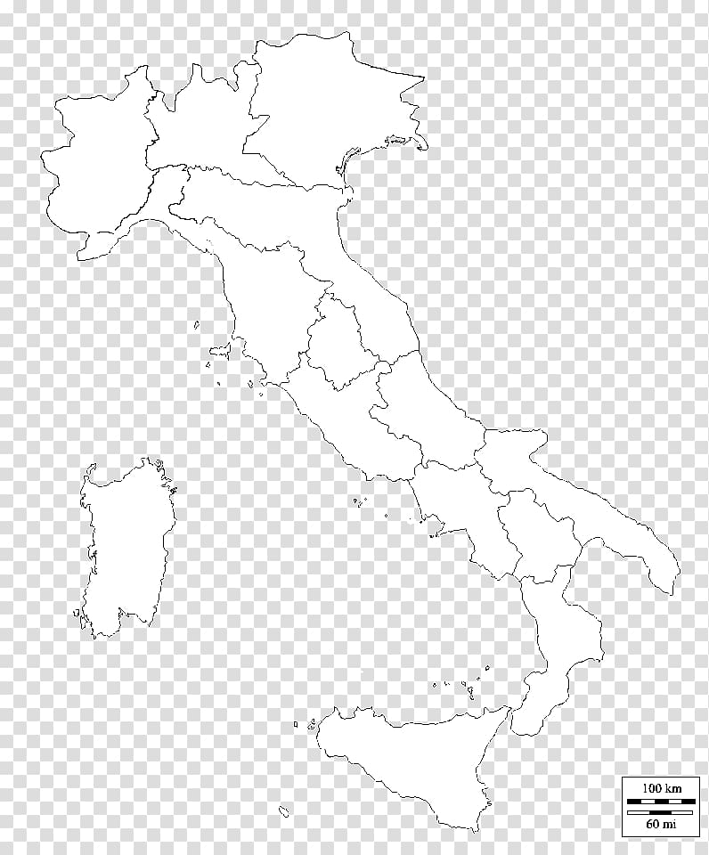 Regions of Italy Blank map Abruzzo, map of italy transparent background PNG clipart