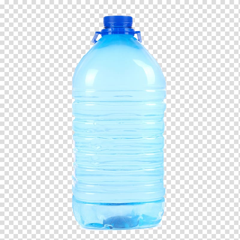 Water bottle Bucket, Creative Bucket transparent background PNG clipart