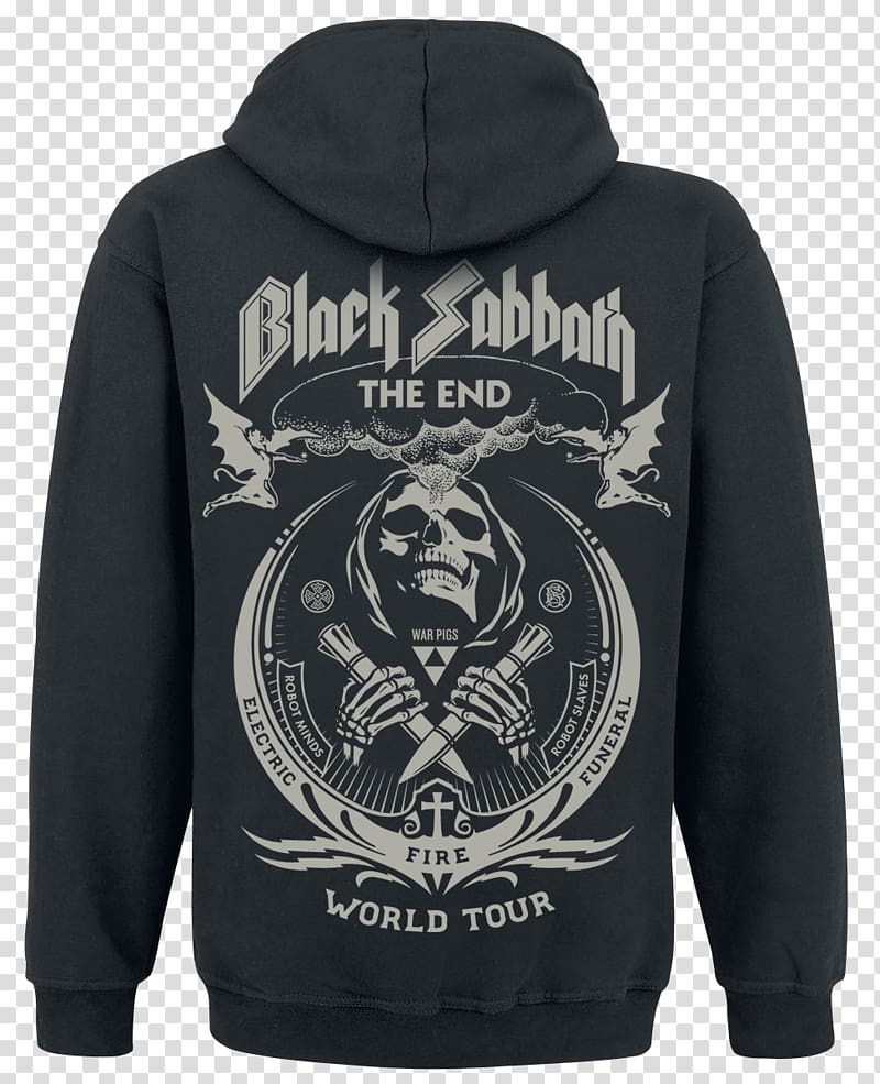 T-shirt Black Sabbath The End: Live in Birmingham Artist, T-shirt transparent background PNG clipart