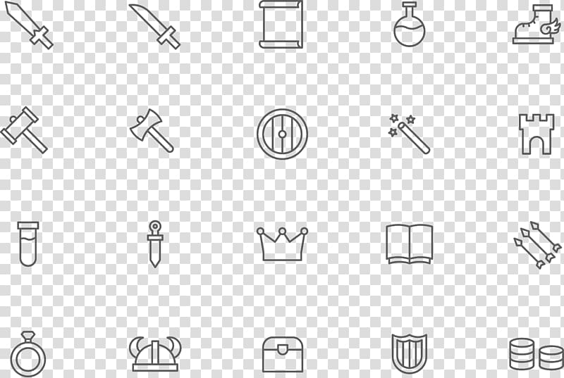 Drawing Weapon, Weapons collection transparent background PNG clipart