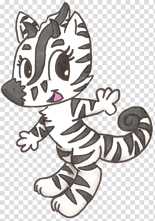 Cat Tiger Visual arts , Cat transparent background PNG clipart