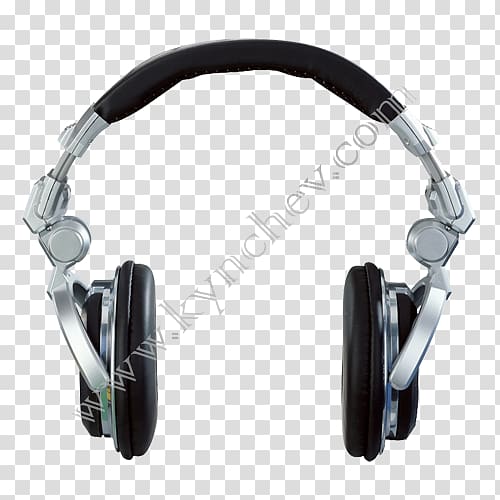 Headphones HDJ-1000 Disc jockey Microphone, headphones transparent background PNG clipart