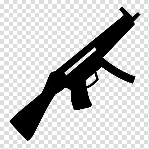 Heckler & Koch MP5 Firearm Computer Icons Rifle , weapon transparent background PNG clipart