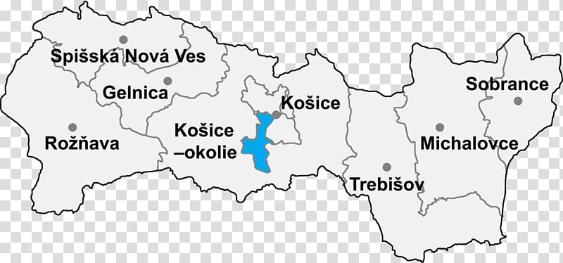 Košice II Zemplín Gelnica Košice-okolie District Regions of Slovakia, sk II transparent background PNG clipart
