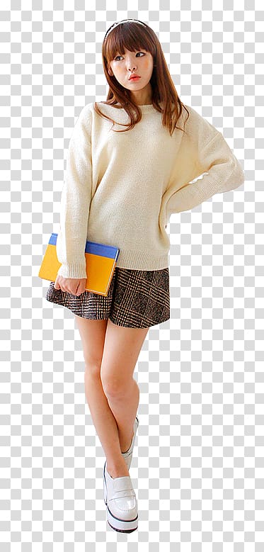 Wendy Korean EXO Ulzzang Miniskirt, Ulzzang girls transparent background PNG clipart