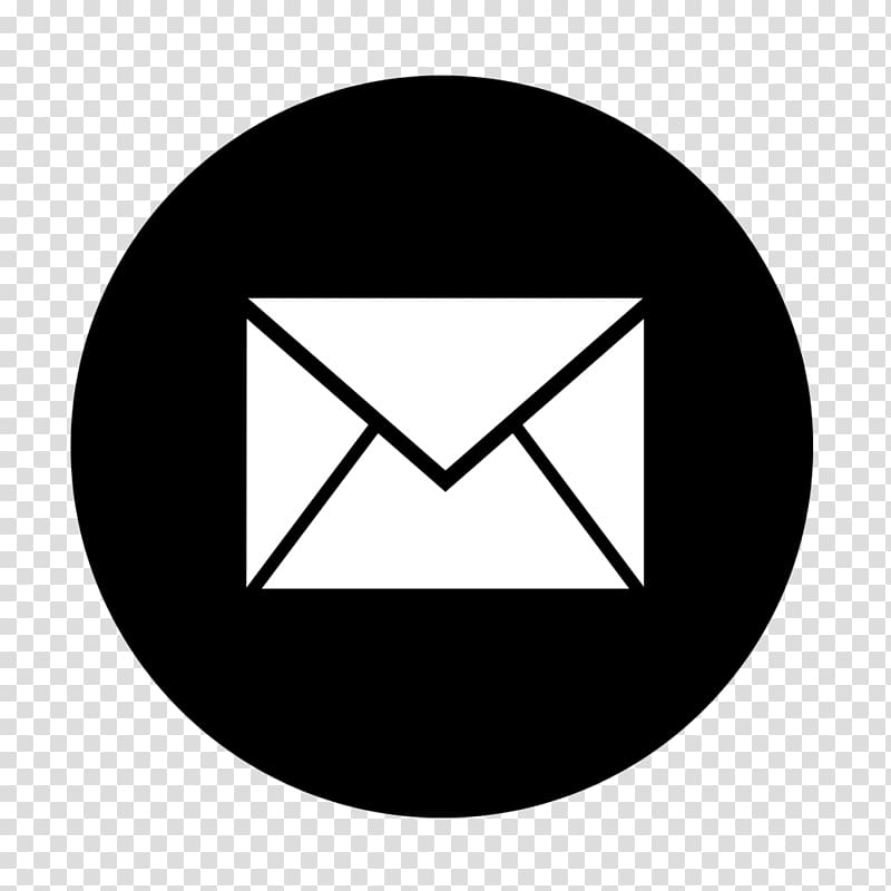 white envelope illustration, Email Logo Irregular Exposure Showroom & Fashion Academy Computer Icons , circle transparent background PNG clipart