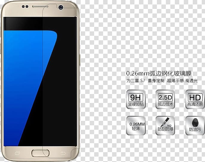 Smartphone Feature phone Samsung, Samsung S7edge transparent background PNG clipart