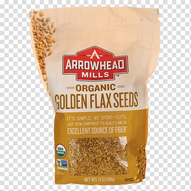 Organic food Flax Arrowhead Mills Seed, flax seeds transparent background PNG clipart