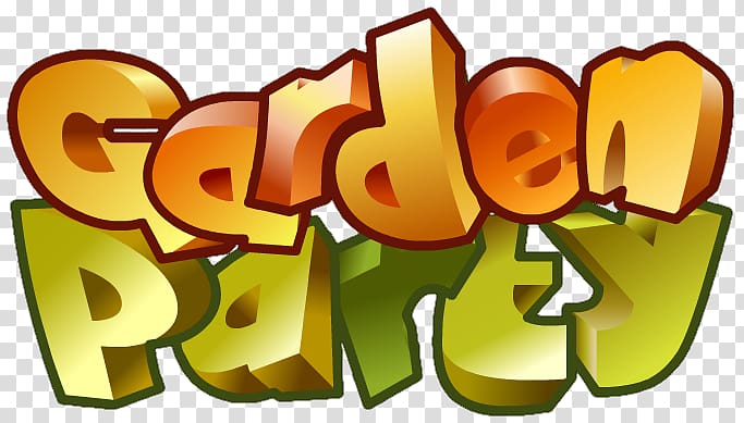 Garden party Logo Garden party Brand, garden party transparent background PNG clipart