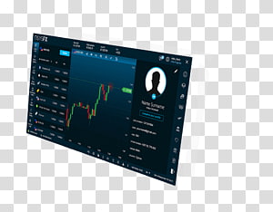 Display device Electronics Audio Gadget Font, binary option transparent background PNG clipart thumbnail