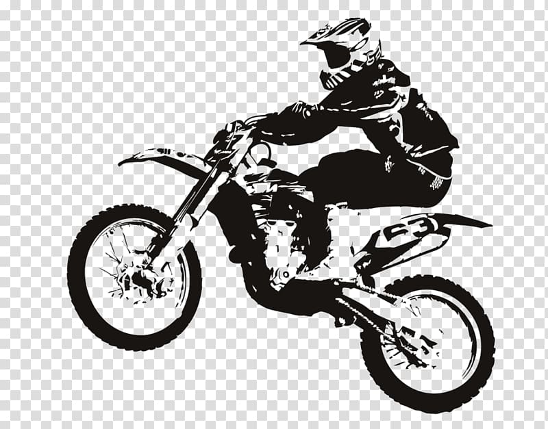man riding on motobike, Freestyle motocross Monster Energy AMA Supercross An FIM World Championship Motorcycle Silhouette, motocross transparent background PNG clipart