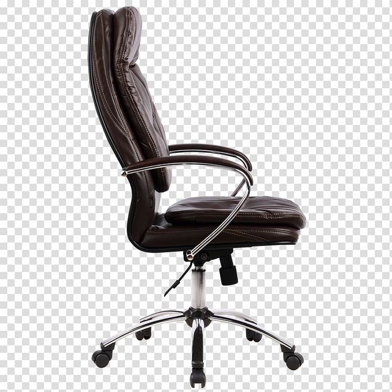 Office & Desk Chairs Bonded leather, chair transparent background PNG clipart
