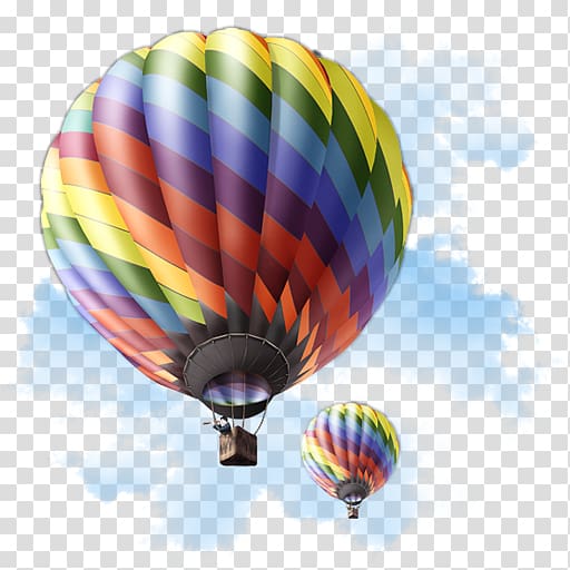 Flight Air travel Package tour Hot air balloon, travel transparent background PNG clipart