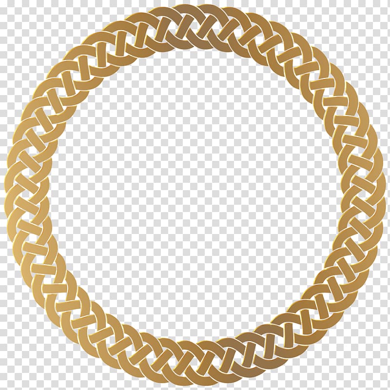 gold chain , Amritsar Cantonment Jalandhar Cantonment Bakloh Cantonment Board, Golden Round Frame Border transparent background PNG clipart