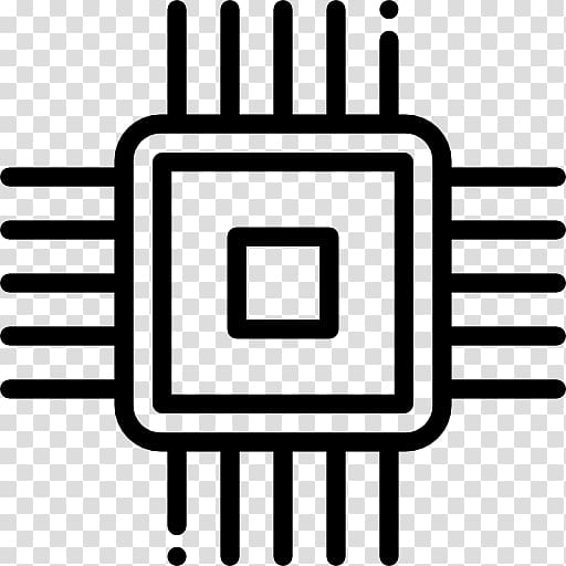 Central processing unit Computer Icons Microprocessor Integrated Circuits & Chips, processor transparent background PNG clipart