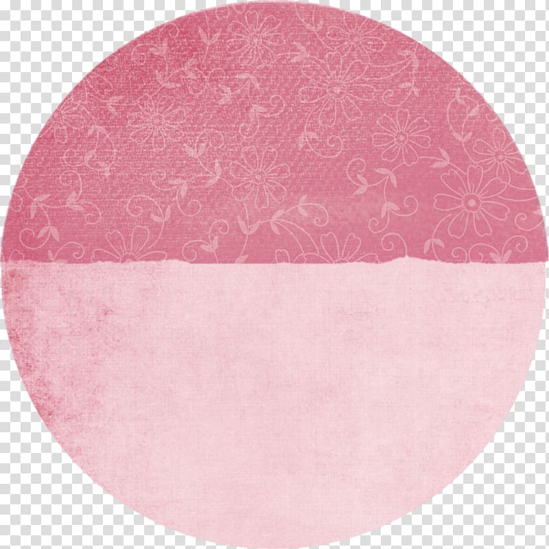 Pink Circle, lable transparent background PNG clipart