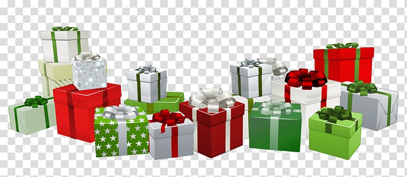 Christmas gift Christmas gift Santa Claus, Presents , gift box lot transparent background PNG clipart