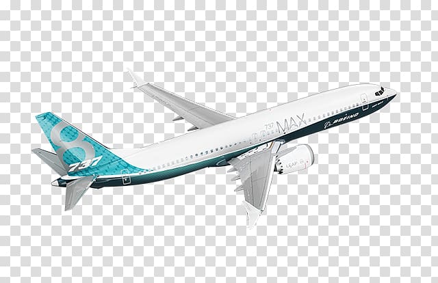 Boeing 737 MAX Airplane Paris Air Show Aircraft, airplane transparent background PNG clipart