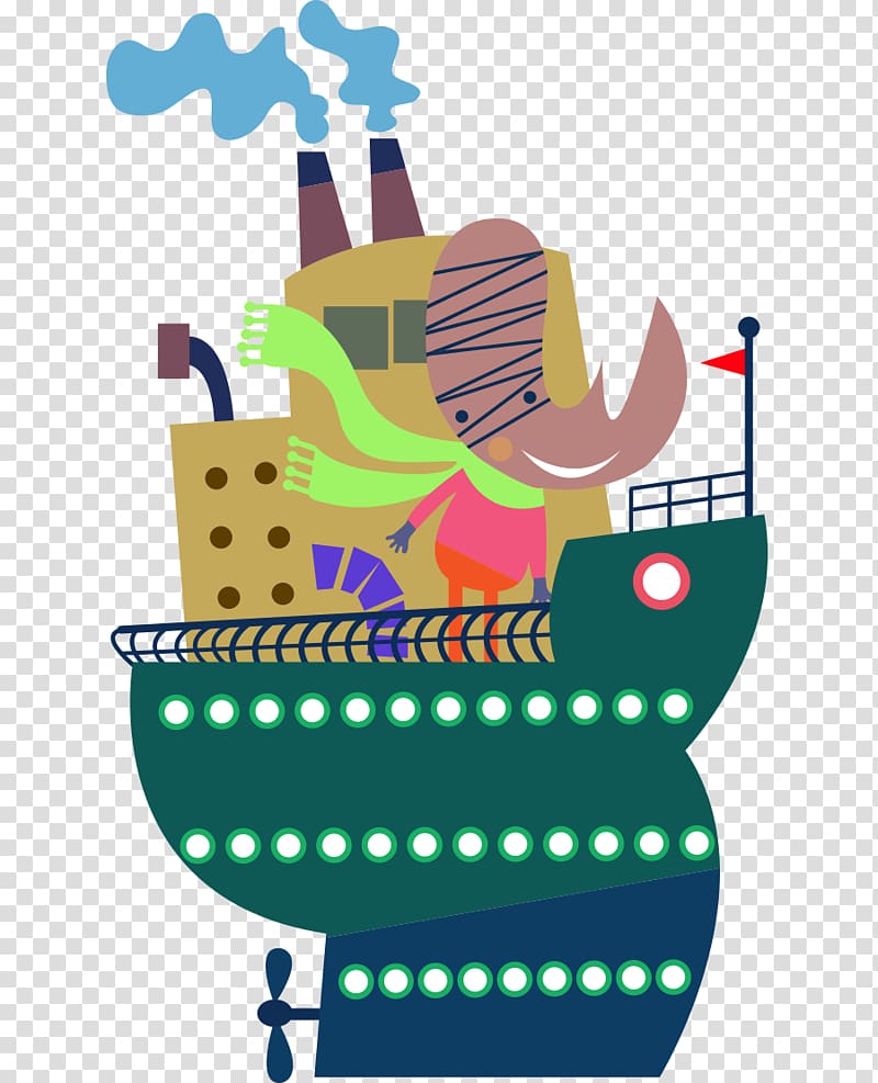 Dengiz transporti Drawing Ship, Free ship animation material transparent background PNG clipart