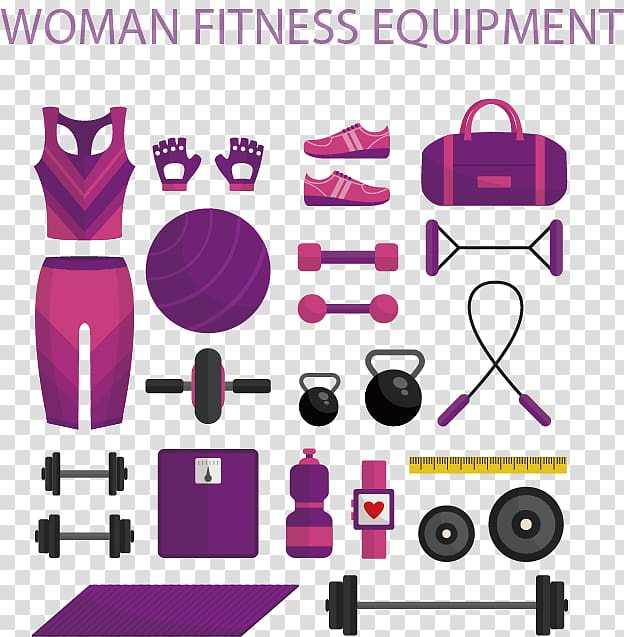 Fitness Equipment Clipart PNG Images, Cartoon Pink Fitness Equipment, Pink  Fitness Equipment, Fitness Exercise, Weight Ball Illustration PNG Image For  Free Download