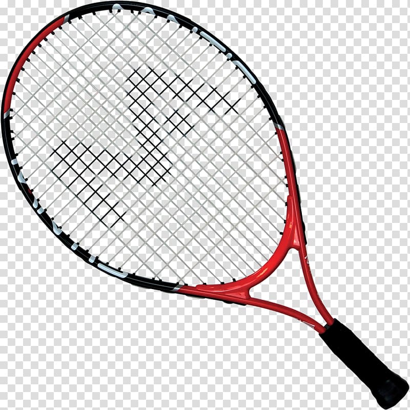 red and black tennis racket, Racket Tennis ball Babolat, Tennis racket transparent background PNG clipart