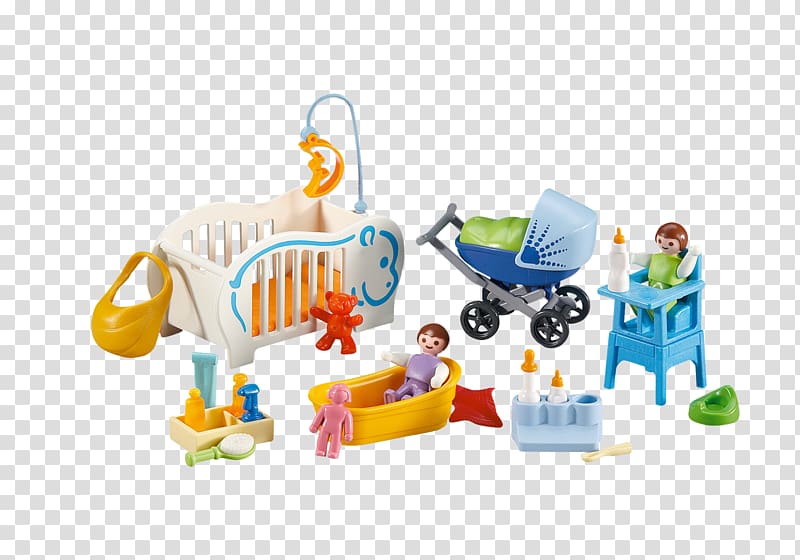 Playmobil 6226, Baby Starter Pack Infant Toy Playmobil Add on 6447 Pregnant Woman, Mother with Baby, playmobil parents room transparent background PNG clipart