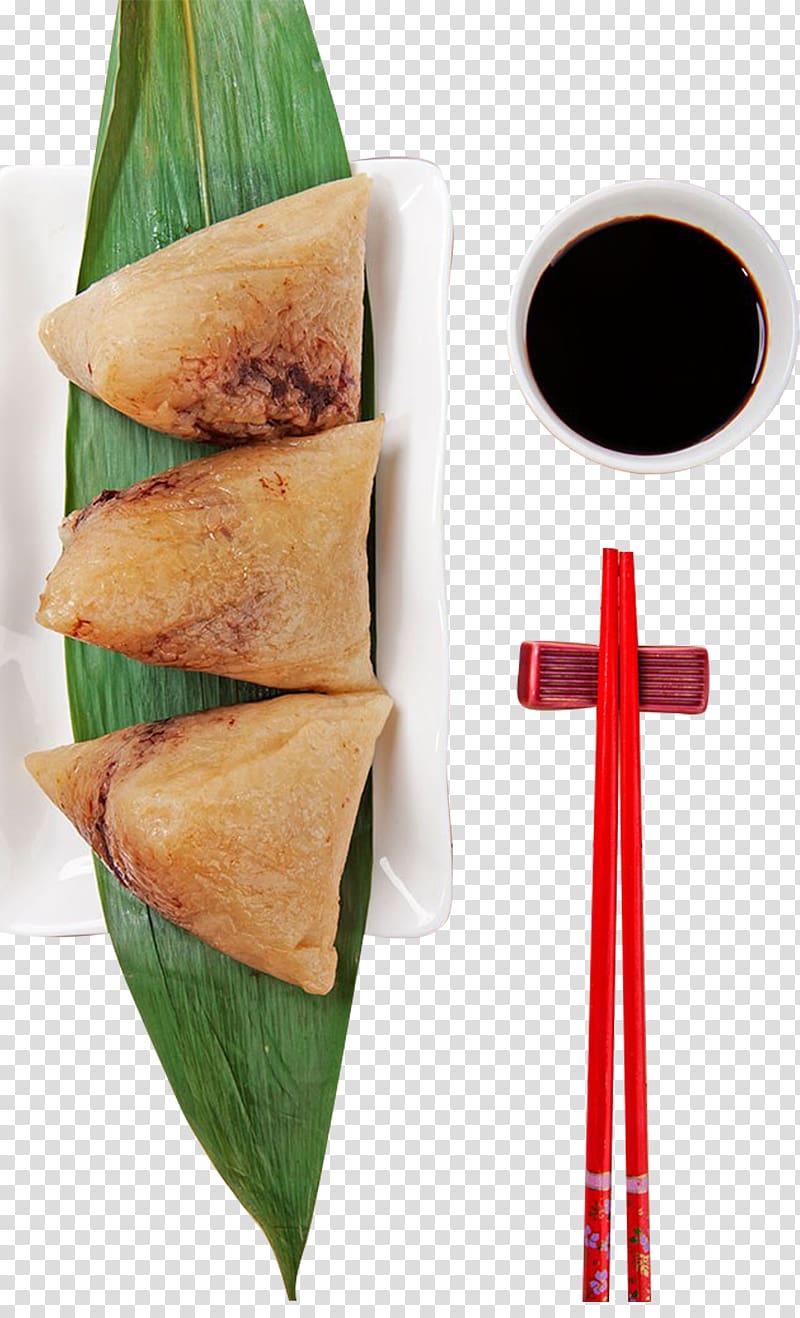 Zongzi Dragon Boat Festival Realgar wine, chopstick transparent background PNG clipart