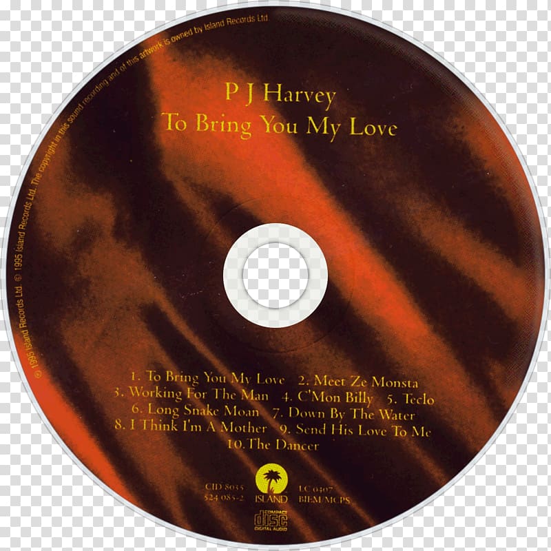 Compact disc To Bring You My Love Stories from the City, Stories from the Sea Album Dance Hall at Louse Point, Sekhmet transparent background PNG clipart
