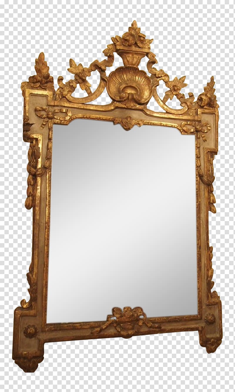 Mirror Louis XVI style Frames Drawing, mirror transparent background PNG clipart