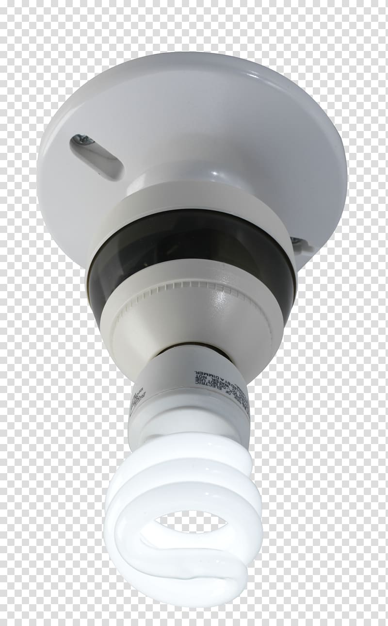 Lightbulb socket Compact fluorescent lamp Motion Sensors, light transparent background PNG clipart