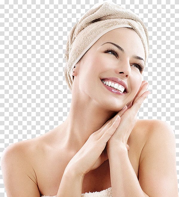 smiling woman, Spa Facial Bathing Skin care Woman, beauty skin transparent background PNG clipart