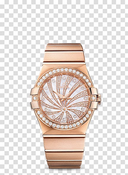 Coaxial escapement Omega Constellation Omega SA Watch, Counterfeit Watch transparent background PNG clipart