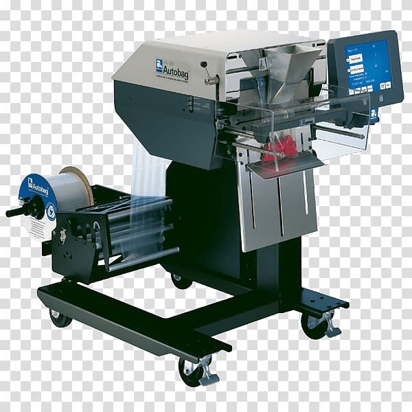 Vertical form fill sealing machine Manufacturing Bagger Industry, packaging Machine transparent background PNG clipart