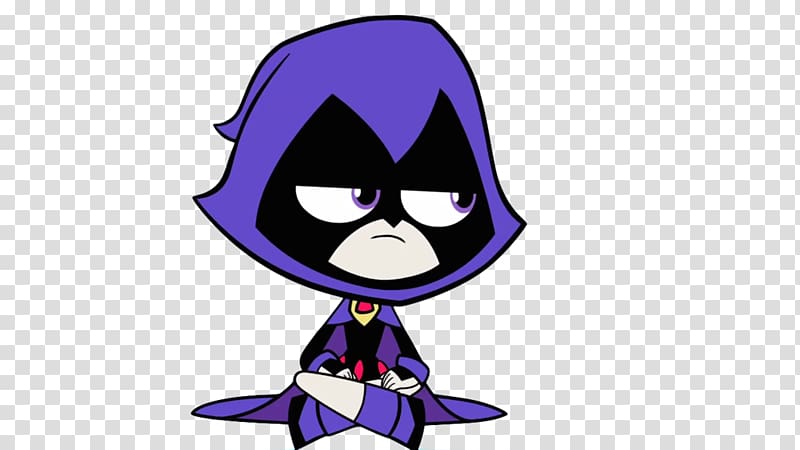 Teen Titans Raven art, Raven Beast Boy YouTube Starfire Robin, teen titans transparent background PNG clipart