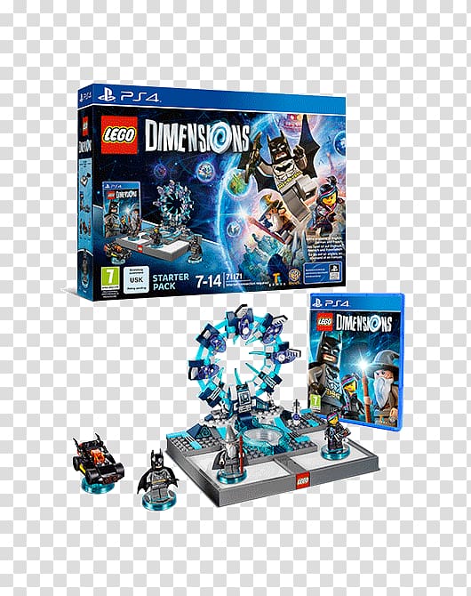 Lego Dimensions The Lego Movie Videogame Wii U PlayStation 4, toy transparent background PNG clipart