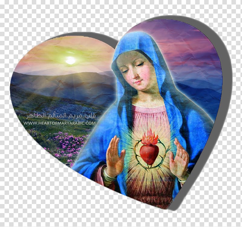 Nazareth Gabriel New Testament Saint Icon, Immaculate heart of mary transparent background PNG clipart