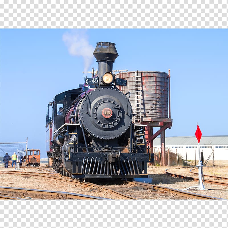 Train Railroad car Rail transport Steam engine, train transparent background PNG clipart