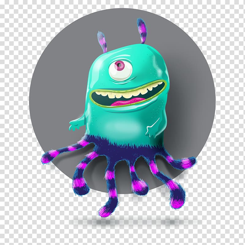 Octopus Illustration Animated cartoon, sully monsters inc transparent background PNG clipart