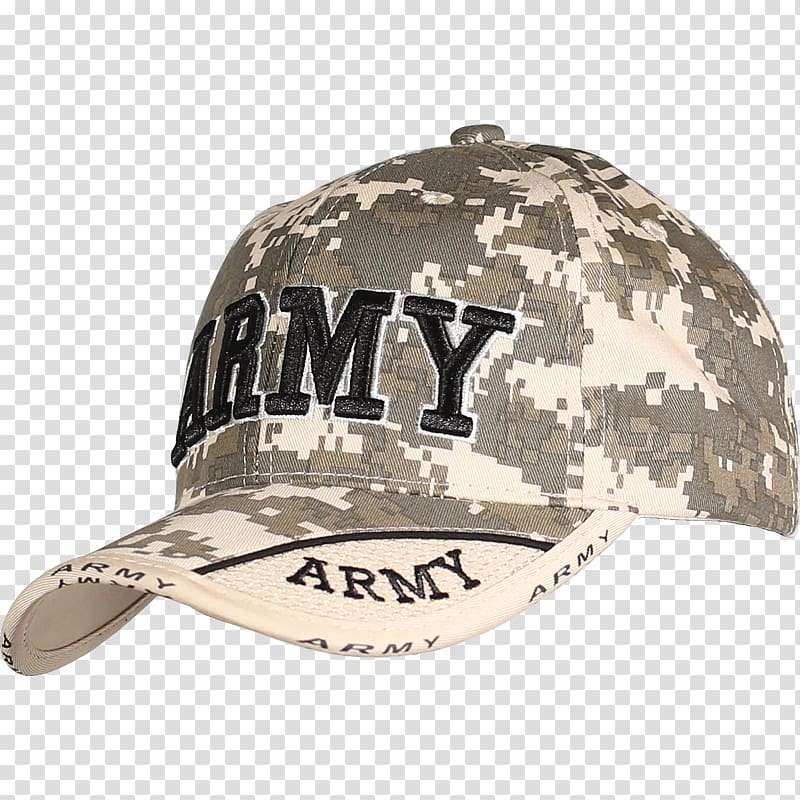 Baseball cap Multi-scale camouflage Military camouflage Desert Camouflage Uniform, Army cap transparent background PNG clipart