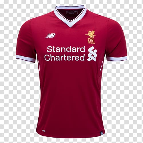 T-shirt Liverpool F.C. Jersey Kit, T-shirt transparent background PNG clipart