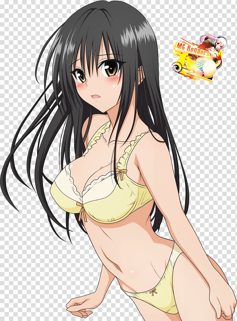 To Love-Ru Haruna Sairenji Yugi Mutou Yui Kotegawa, bra transparent  background PNG clipart | HiClipart