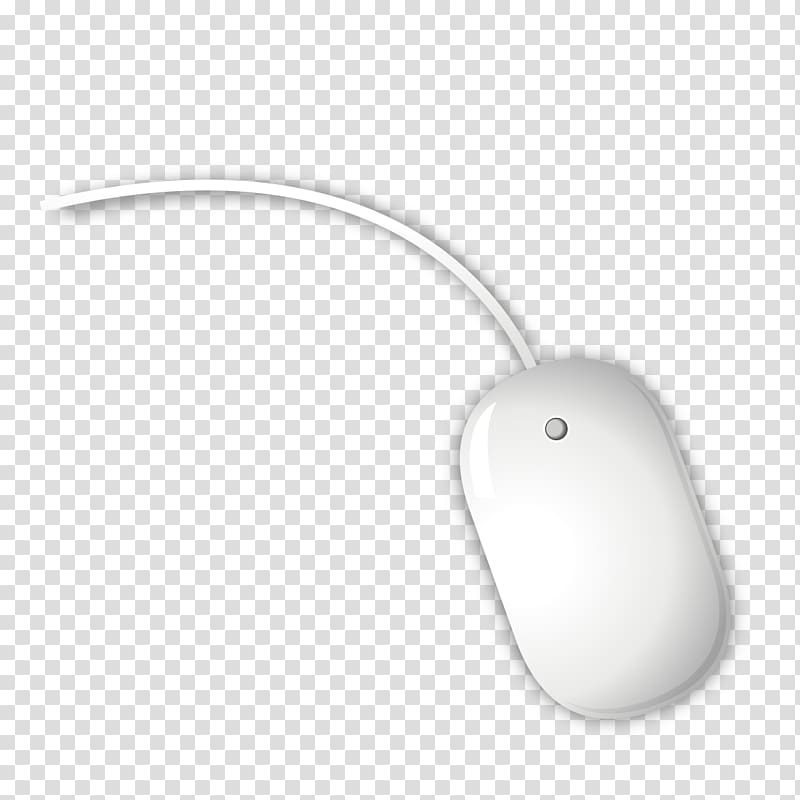 White Technology Pattern, Mouse and mouse lines transparent background PNG clipart