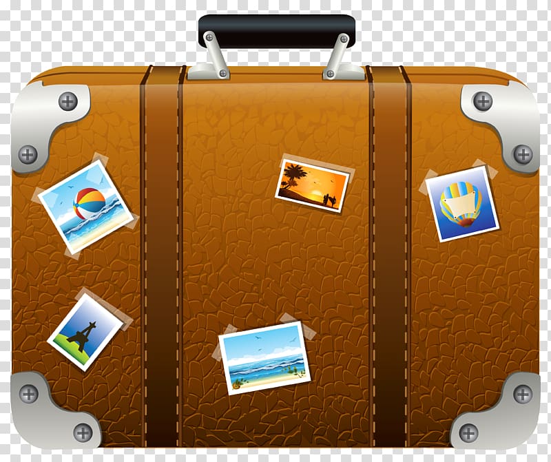 Suitcase transparent background PNG clipart