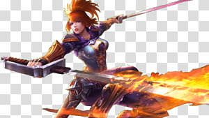 Female character, Mobile Legends: Bang Bang THE STORY Game Hero, mobile  legend, purple, legendary Creature png